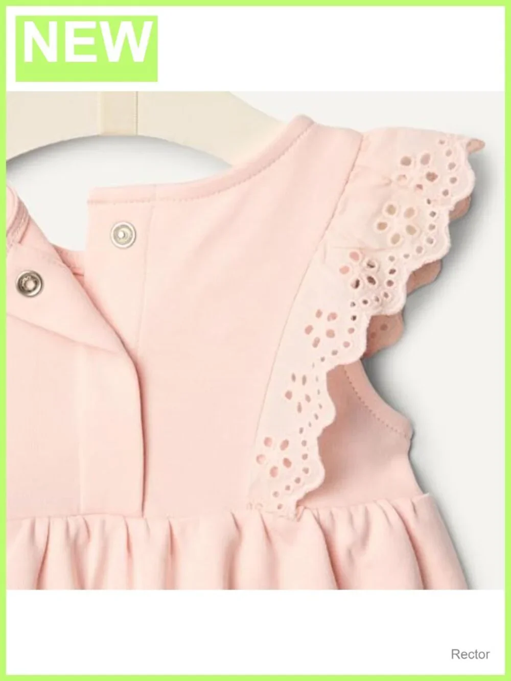 Toddler Baby Girls Cotton Eyelet Top & Shorts Play Set